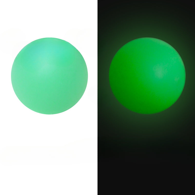 Wholesale 50pcs Luminous Round Beads Silicone Beads Jewelry Accessories Loose Beads